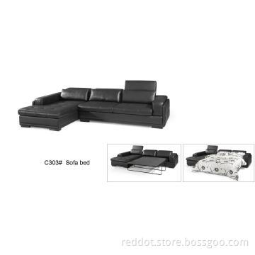 Practical Leather Sofa Bed, Leather Sofa Suite